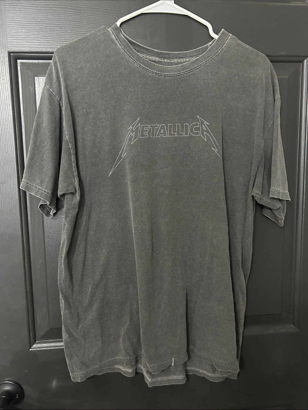 Black Graphic Band Tee - Men's Short Sleeve Shirt